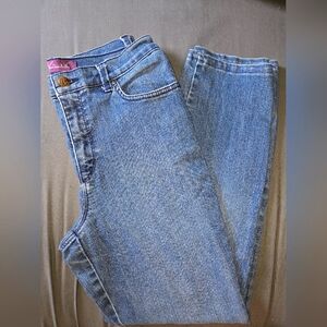 Gloria Vanderbilt Amanda Stretch Fabric Womens High Rise Straight Leg SIZE 6